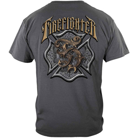 Firefighter Vintage T-Shirt - Military Republic