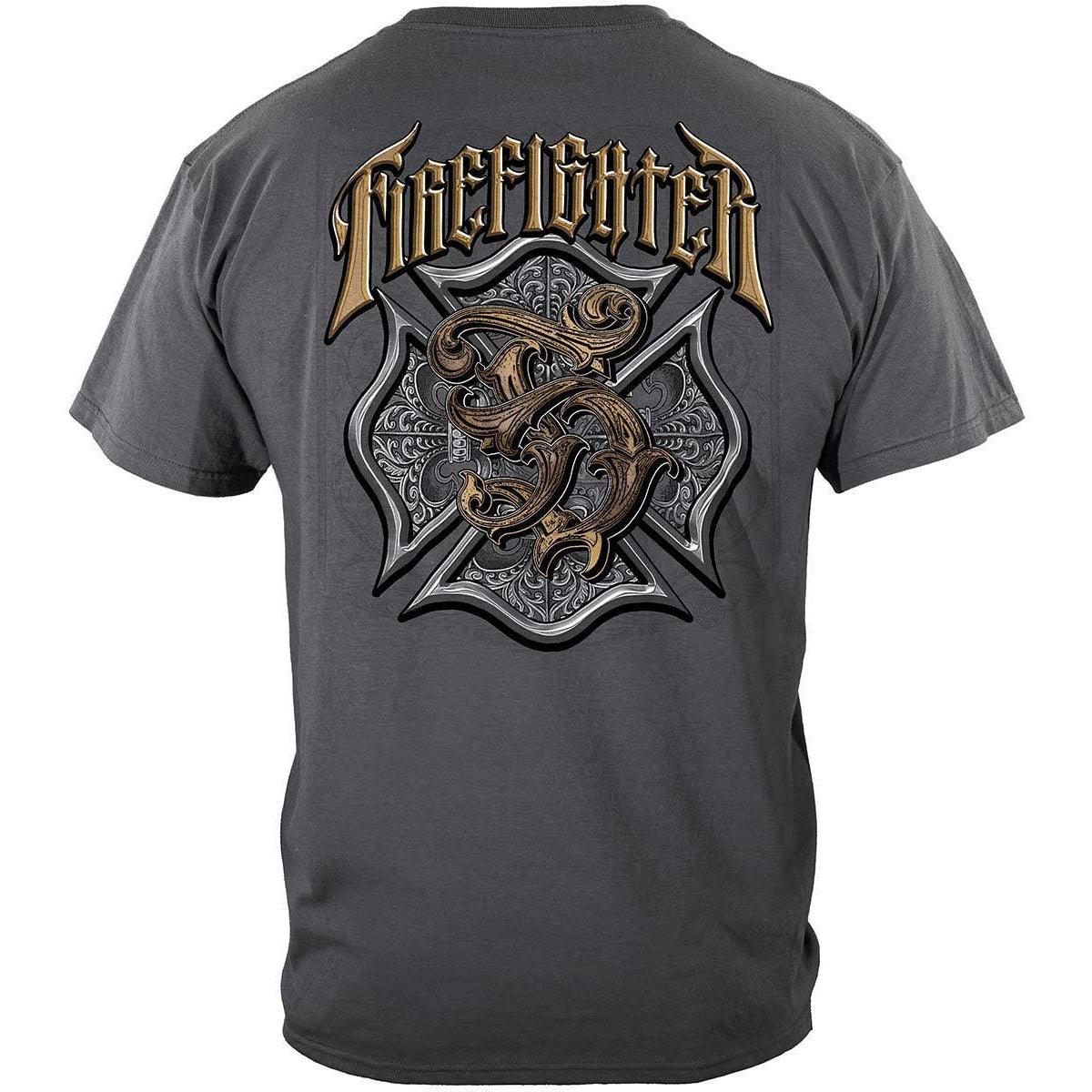 Firefighter Vintage Long Sleeve - Military Republic