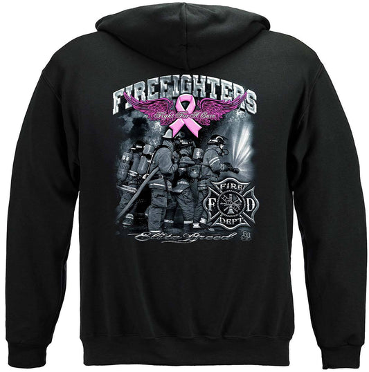 Firefighters Elite Breed Cure for Cancer Hoodie - Military Republic