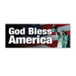 United States Patriotic Godbless America Bumper Strip Magnet (7.88" x 2.88") - Military Republic