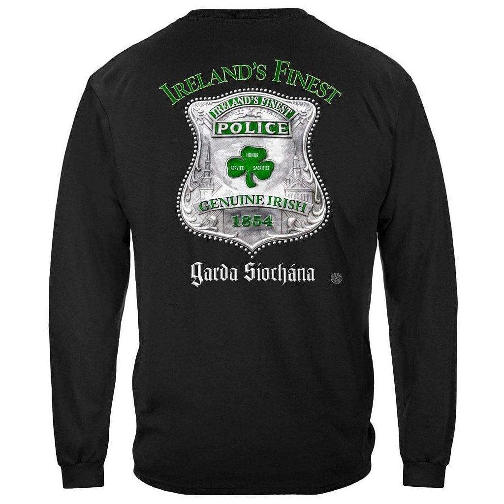 United States Garda Irish Ireland's Irish Finest Premium Long Sleeve - Military Republic