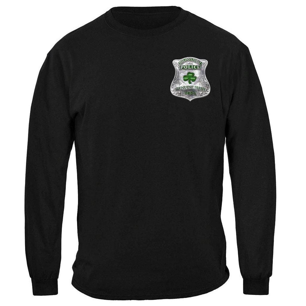 United States Garda Irish Ireland's Irish Finest Premium Long Sleeve - Military Republic