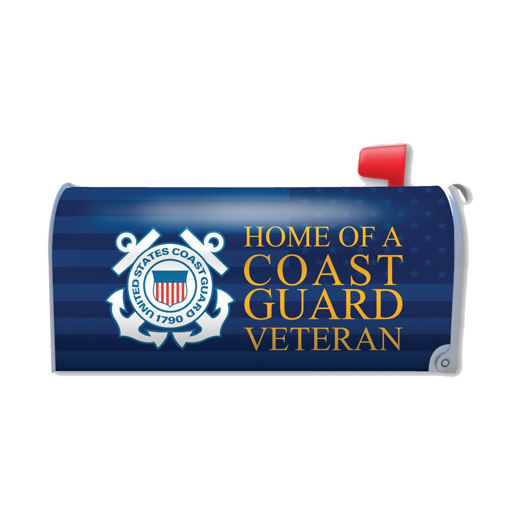 United States Coast Guard Veteran Mailbox Cover Magnet (21" x 18.38") - Military Republic