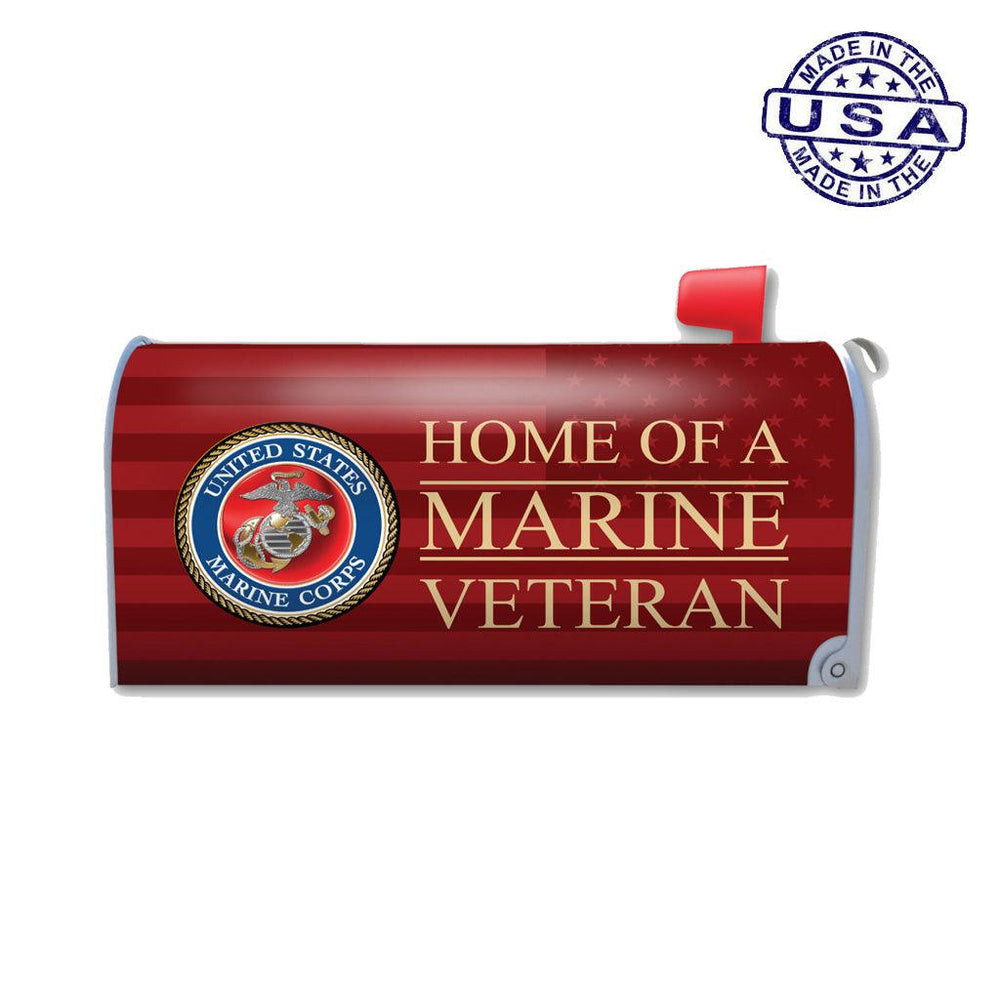 United States Marines Home of a Marine Red Mailbox Cover Magnet (21