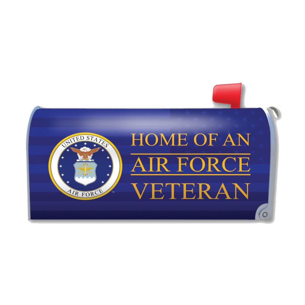 Home of an Air Force Veteran Air Force Veteran Mailbox Cover Magnet (21" x 18.38") - Military Republic