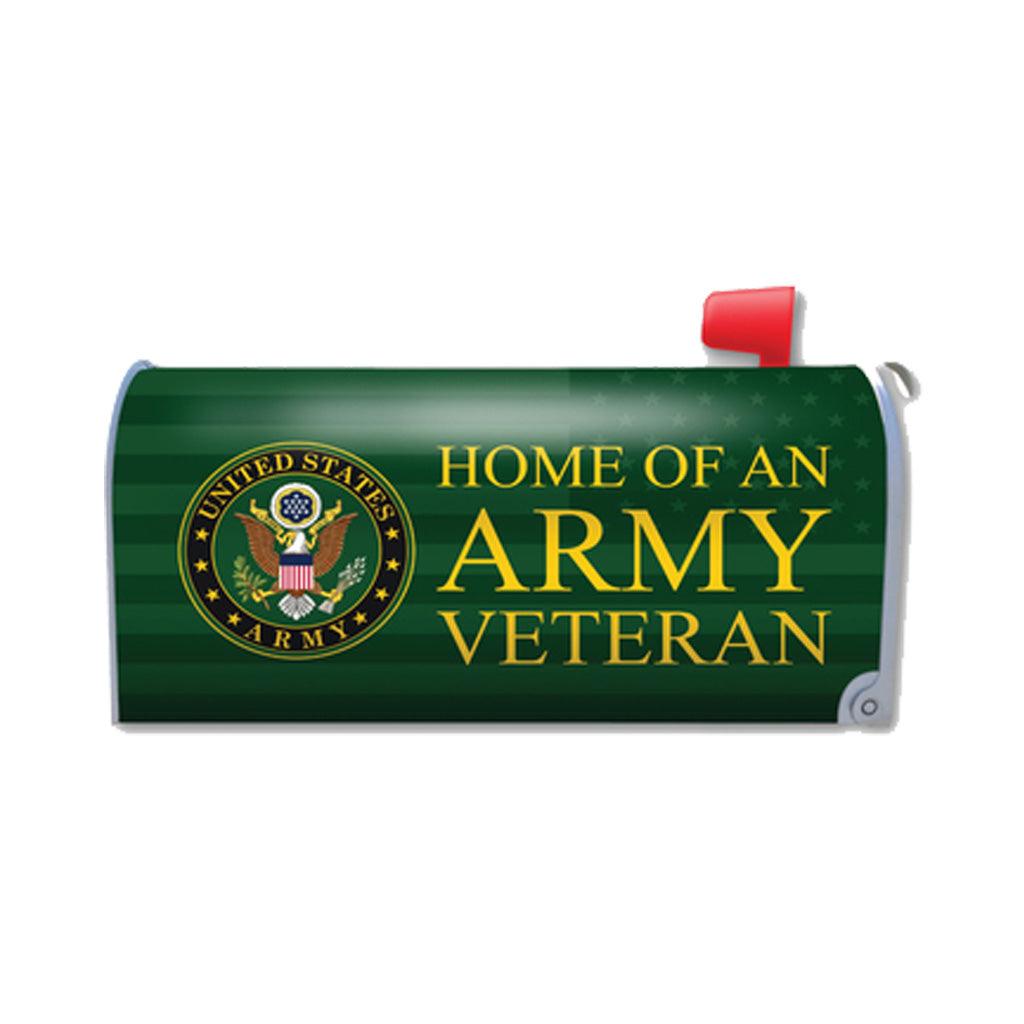 United States Army Veteran Mailbox Cover Magnet (21" x 3.38") - Military Republic