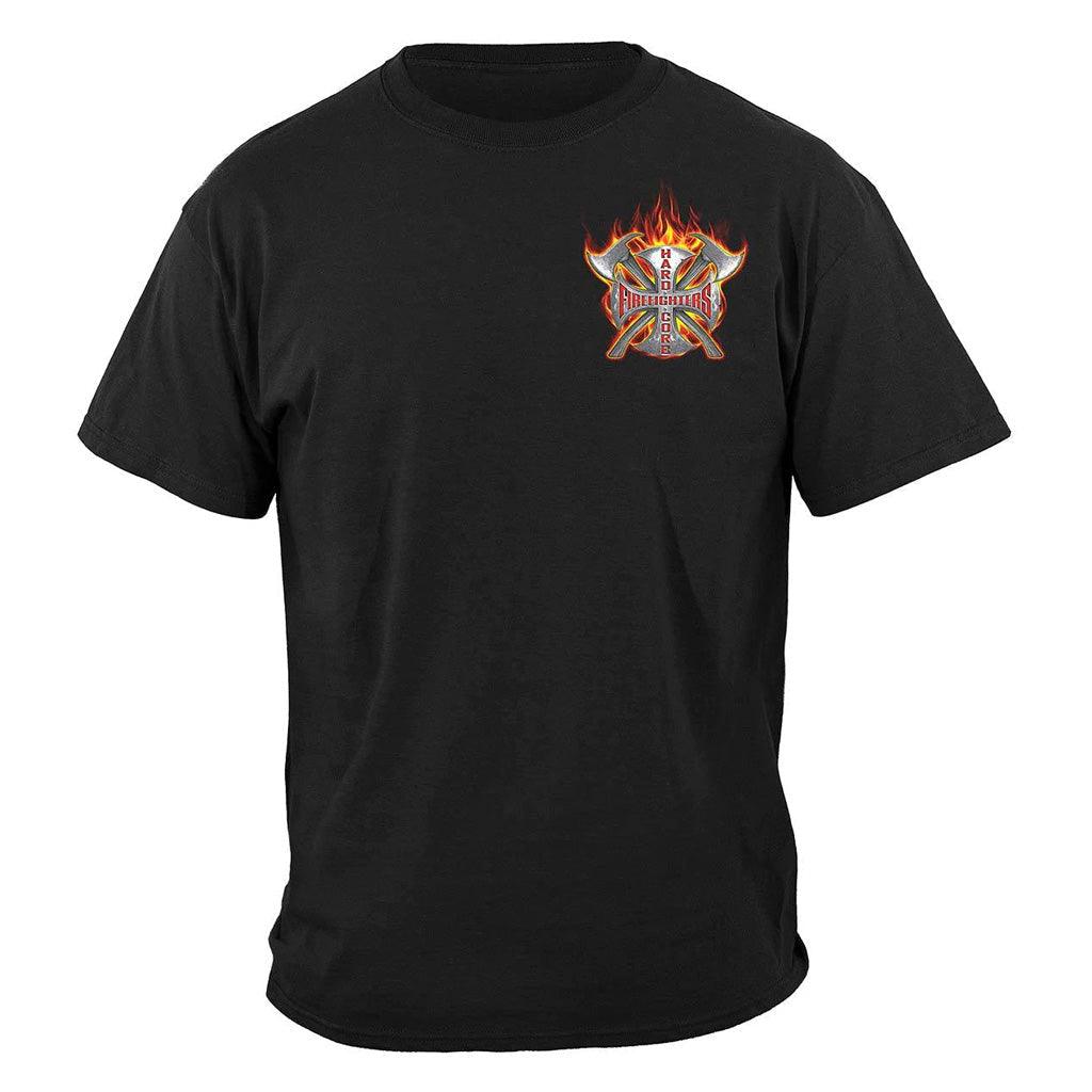 United States Hard Core Firefighter Premium Hoodie - Military Republic