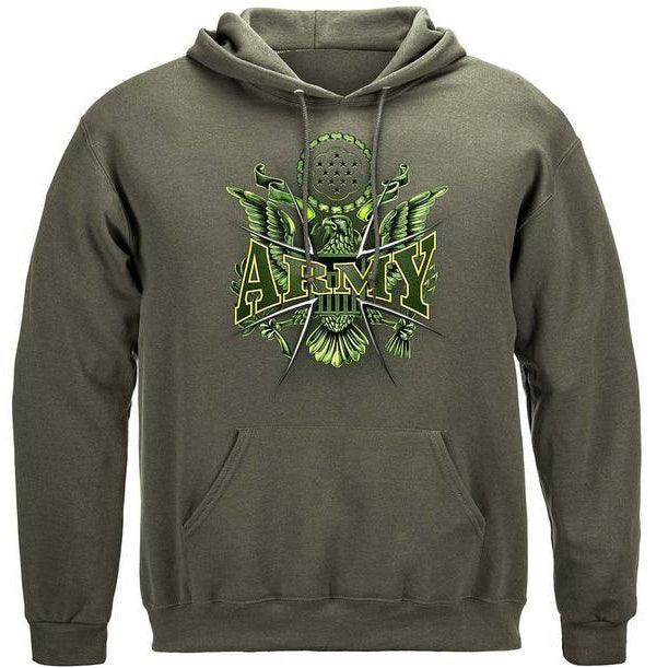 Hardcore Army Premium Hoodie - Military Republic