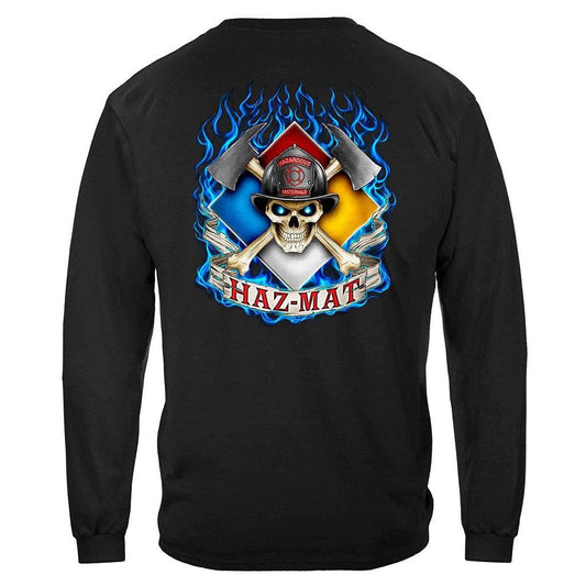 United States Haz Mat Firefighter Premium Long Sleeve - Military Republic