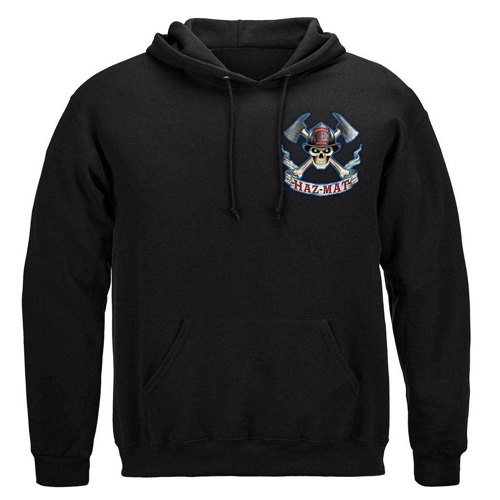 United States Haz Mat Firefighter Premium Hoodie - Military Republic