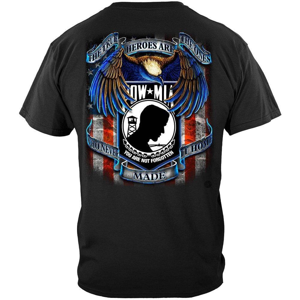 True Hero POW-MIA Premium T-Shirt - Military Republic
