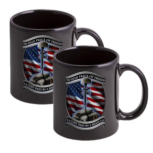 High Price of Freedom Stoneware Mug Set - Military Republic