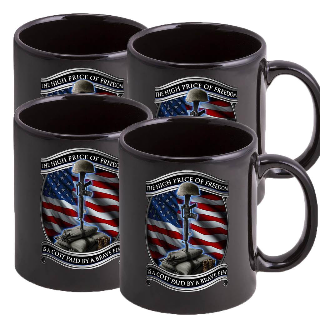 High Price of Freedom Stoneware Mug Set - Military Republic