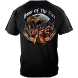 Home Of The Free Premium Hoodie - Military Republic