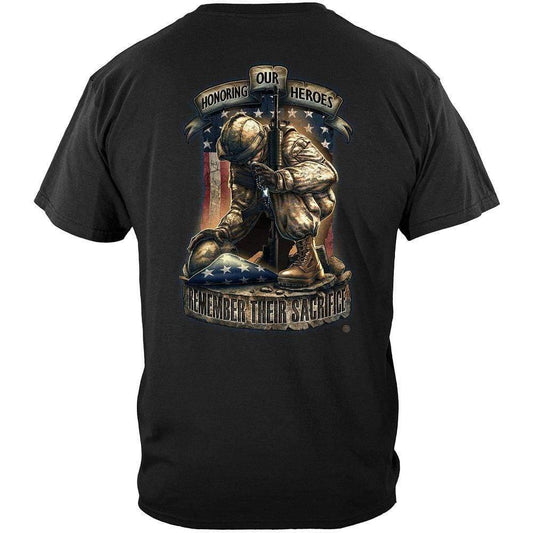 Honor Our Heroes - Remember their Sacrifice T-Shirt - Military Republic