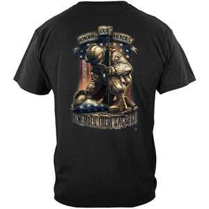Honor Our Heroes - Remember their Sacrifice T-Shirt - Military Republic