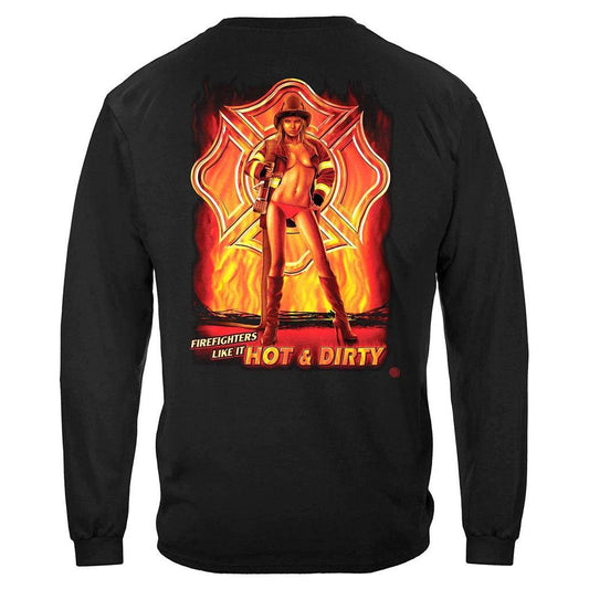 United States Hot & Dirty Premium Long Sleeve - Military Republic