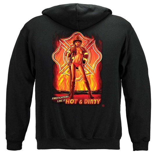 United States Hot & Dirty Premium Hoodie - Military Republic