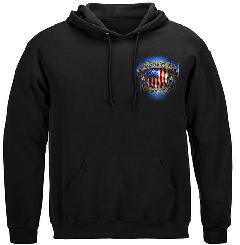 I Stand for the Flag Premium Hoodie - Military Republic