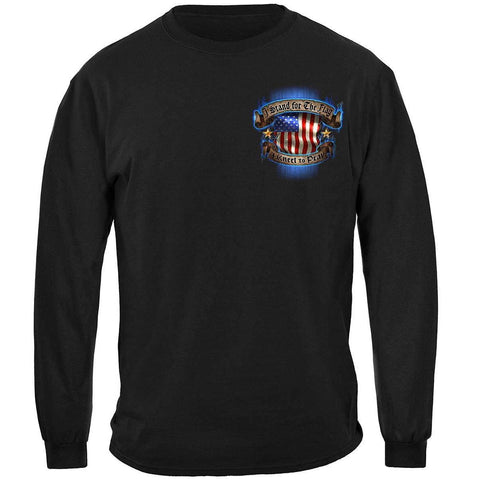I Stand for the Flag - Kneel To Pray Long Sleeve - Military Republic
