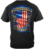 I Stand for the Flag - Kneel To Pray Hoodie - Military Republic