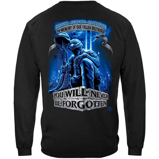 In Memory Of Our Fallen Brothers Long Sleeve - Military Republic