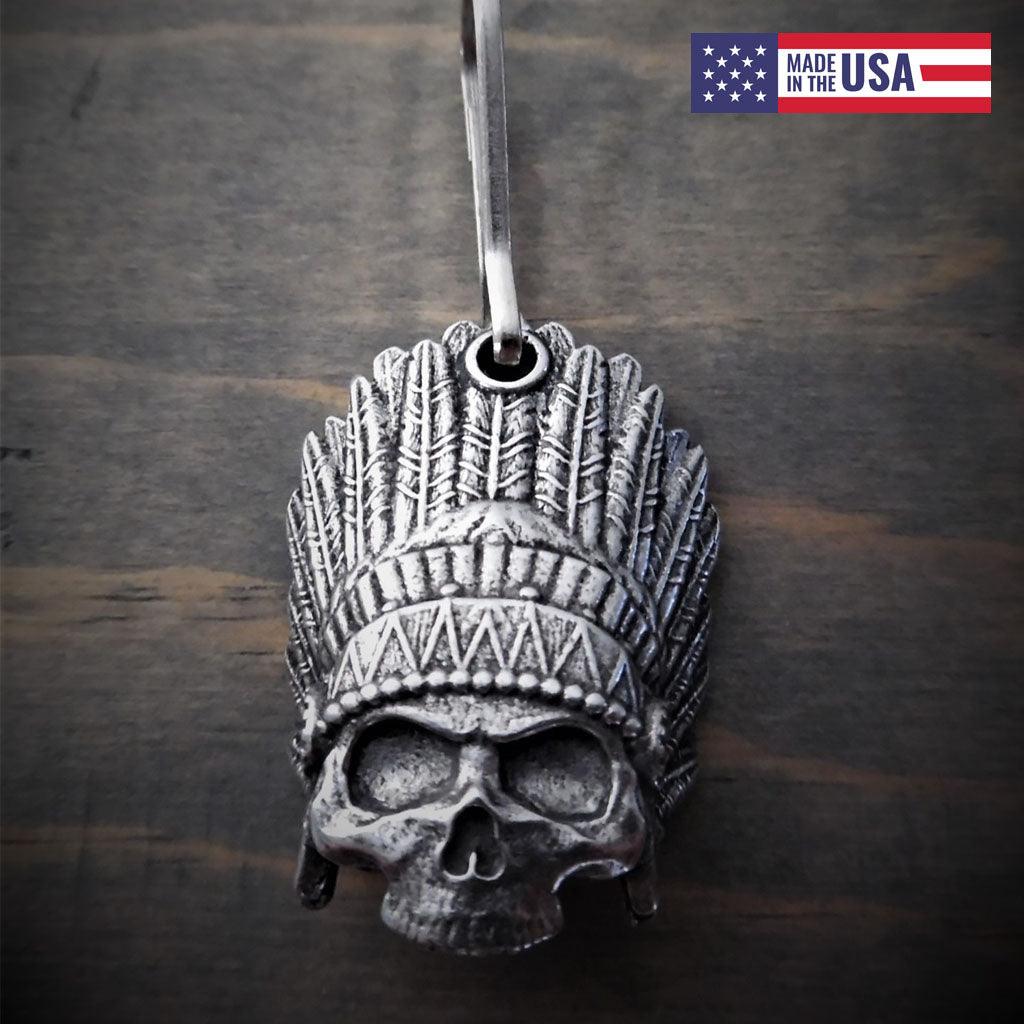 Indian Motorcycle Guardian Zipper Pull - Military Republic