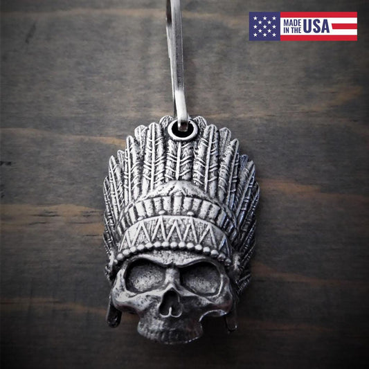 Indian Motorcycle Guardian Zipper Pull - Military Republic