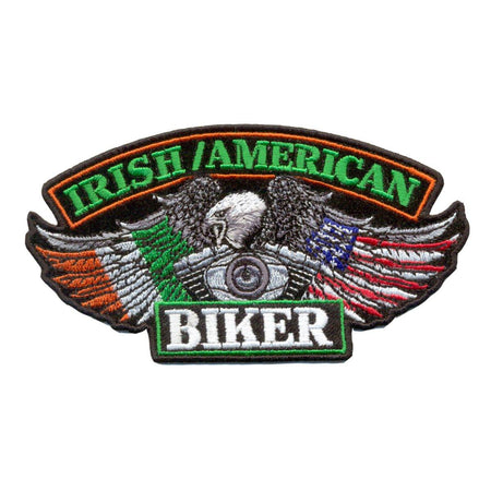 Patriotic Brotherhood Embroidered Rocker Biker Patch – Quality