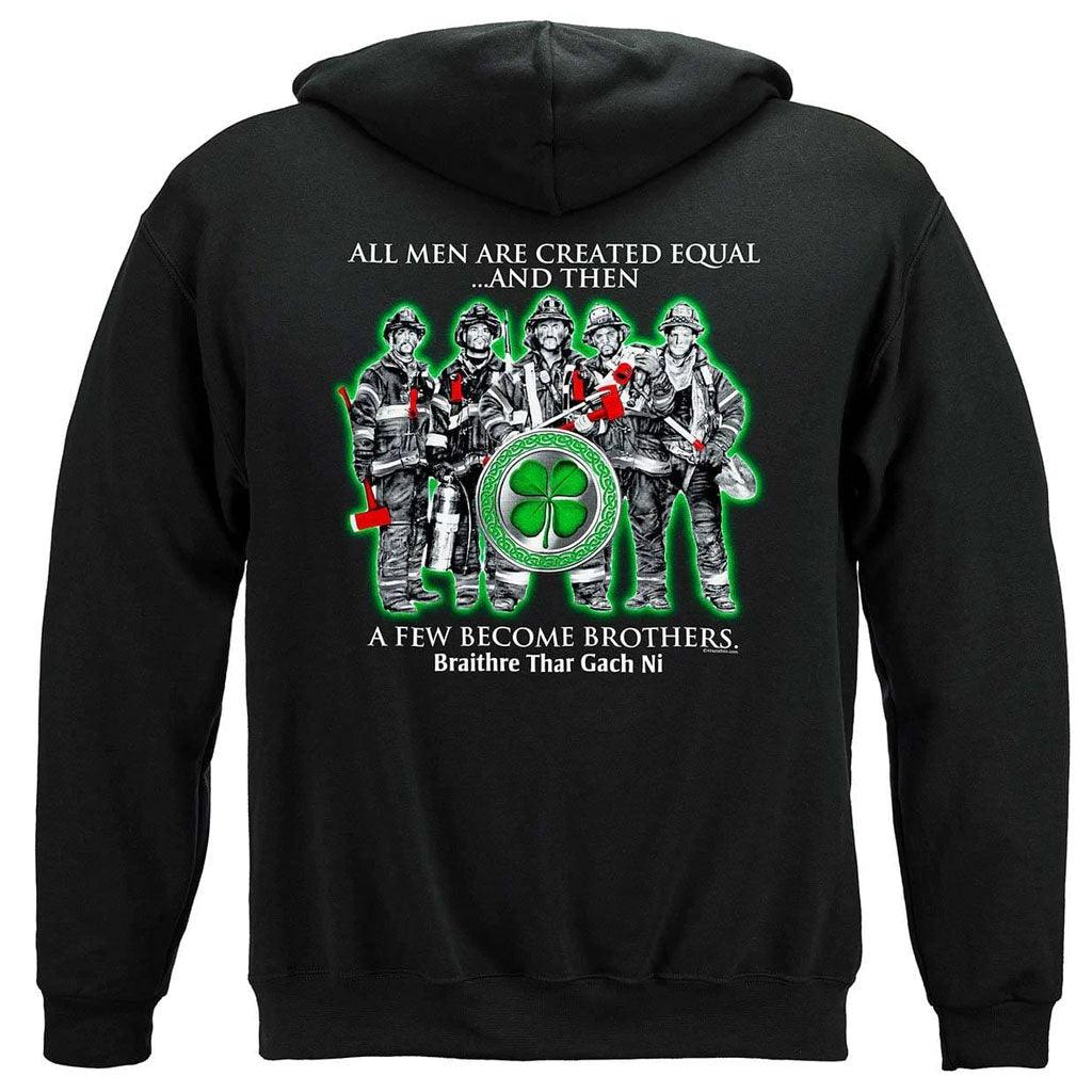 United States Irish Brotherhood firefighter Premium T-Shirt - Military Republic