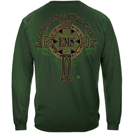 Irish EMS Gold Cross Premium Long Sleeve - Military Republic