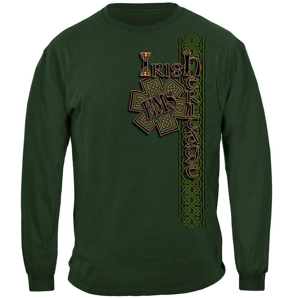 Irish EMS Gold Cross Premium T-Shirt - Military Republic