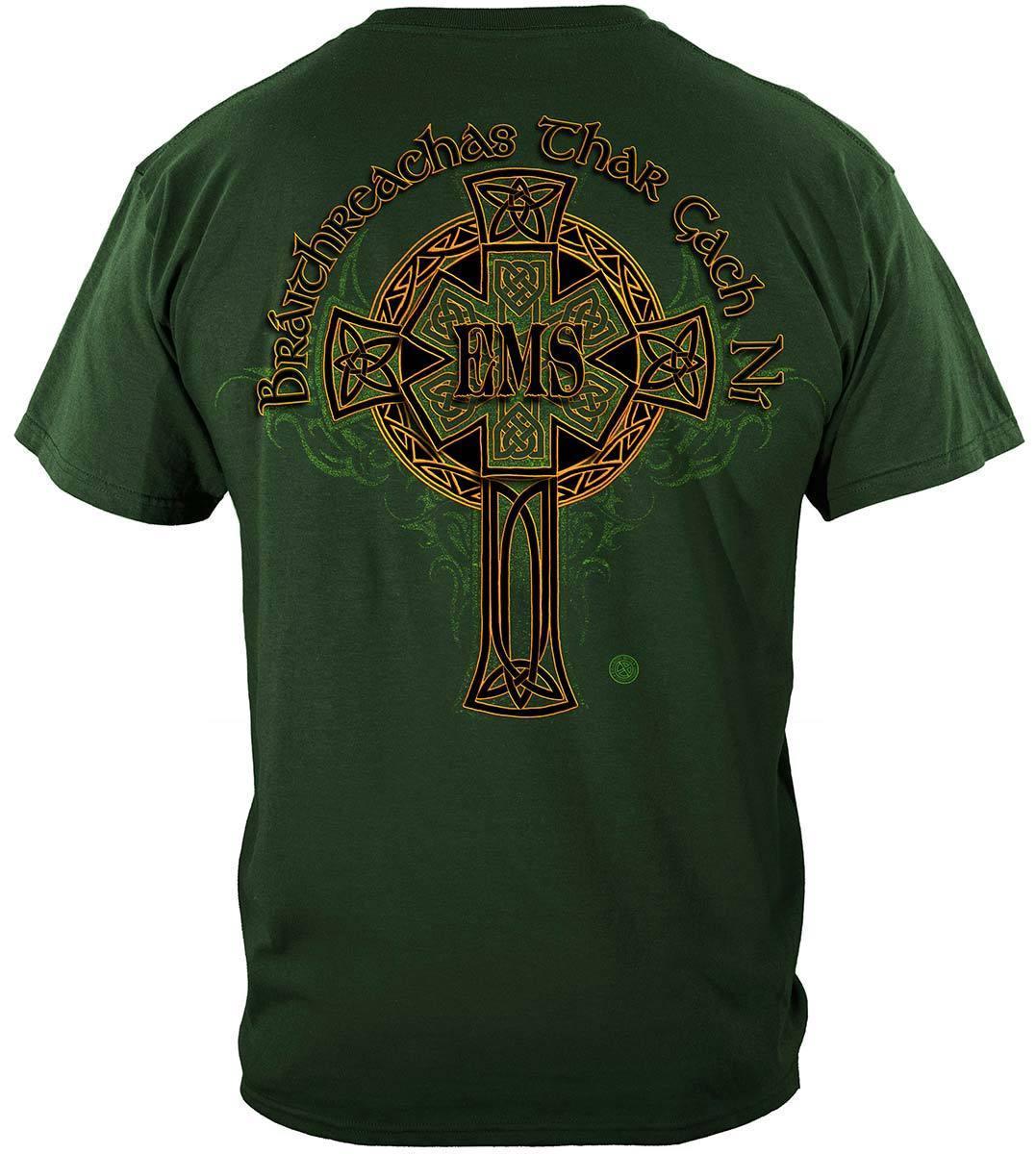 Irish EMS Gold Cross Premium Hoodie - Military Republic