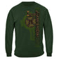 United States Irish Firefighter Gold Cross Premium T-Shirt - Military Republic