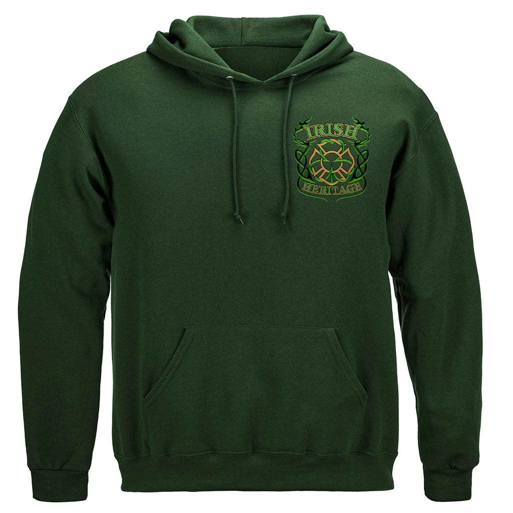 United States Irish Firefighter Premium T-Shirt - Military Republic