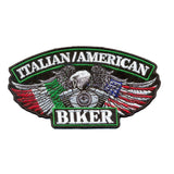 Italian American Biker 5" x 3" Patch - Military Republic