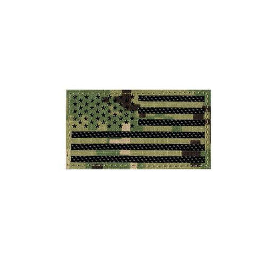LASER CUT NAVY NWU TYPE III AMERICAN FLAG PATCH - Military Republic
