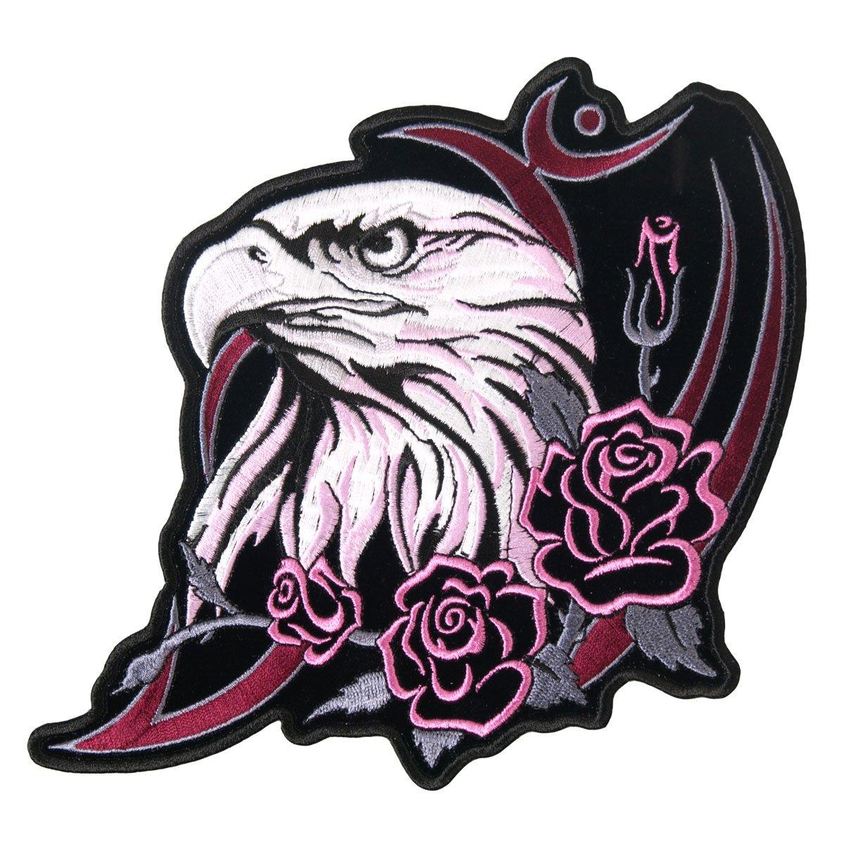 Ladies Patch Glitter Eagle Head 4" - Military Republic