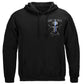 United States Law Enforcement Back the Blue Freedom Skull Premium T-Shirt - Military Republic