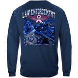 Law Enforcement Elite Breed- Cancer Awareness T-Shirt - Military Republic