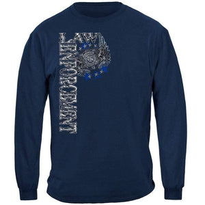 Law Enforcement Elite Breed Law Foil T-Shirt - Military Republic