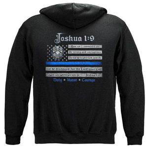 United States Law Enforcement Joshua 1:9 Premium Long Sleeve - Military Republic