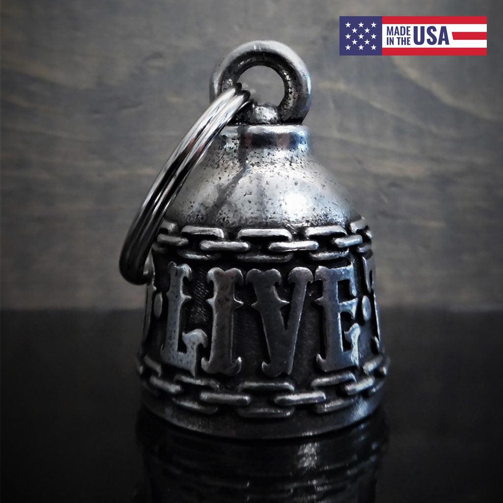 Live to Ride Motorcycle Guardian Bell - Military Republic
