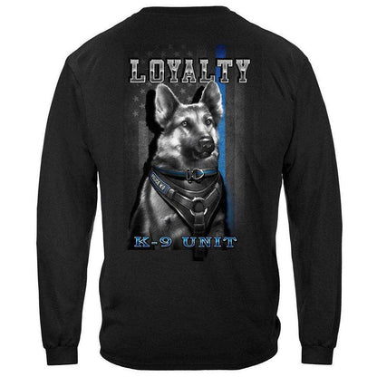 United States Loyalty K 9 Unit Premium T-Shirt - Military Republic