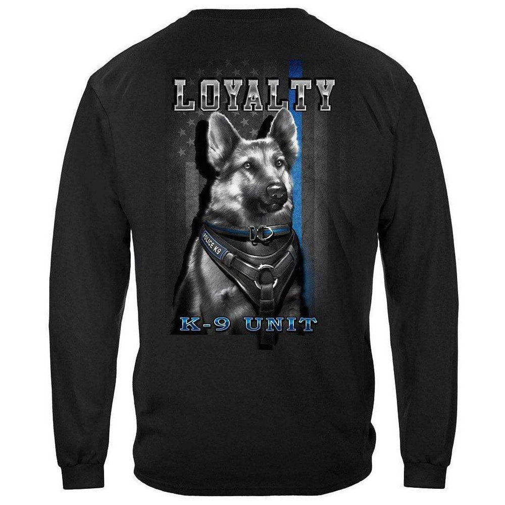 United States Loyalty K 9 Unit Premium T-Shirt - Military Republic