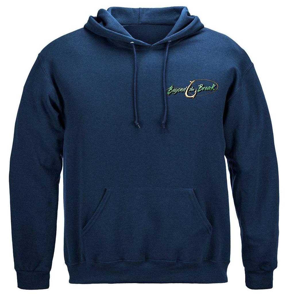 United States MAHI Dolphin Fish Beyond The Break Premium Hoodie - Military Republic