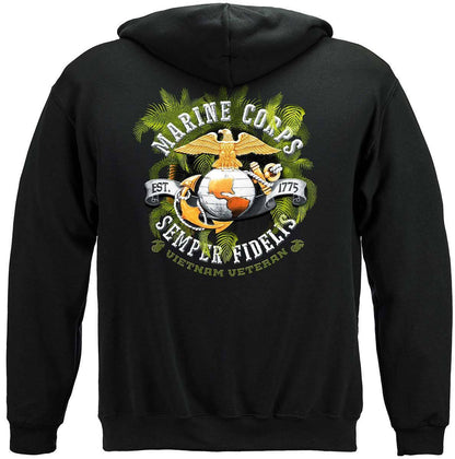 Marine Corps Vietnam Veteran Hoodie - Military Republic