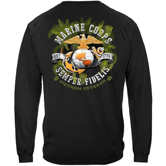 Marine Corps Vietnam Veteran Long Sleeve - Military Republic