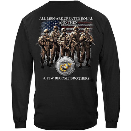 Marines A Few Became Brothers Long Sleeve - Military Republic