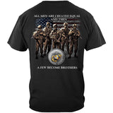 Marines A Few Became Brothers Long Sleeve - Military Republic